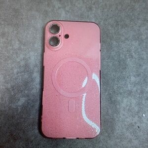 Elegant Pink Phone Case with Ring Holder